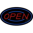 thumbnail image 1 of Open LED Neon Sign 20 x 37 - inches, Clear Edge Cut Acrylic Backing, with Dimmer - Bright and Premium built indoor LED Neon Sign for storefront., 1 of 7