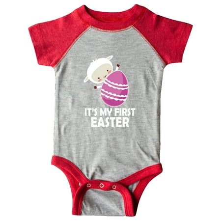 

Inktastic Babys First Easter Outfit Girl Gift Baby Girl Bodysuit