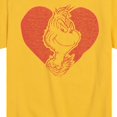 thumbnail image 3 of The Grinch - Grinch Heart - Valentine's Day - Toddler & Youth Short Sleeve Graphic T-Shirt, 3 of 5
