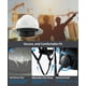 thumbnail image 4 of Casco de seguridad Hard Hat LANON, blanco, ala completa, HDPE, clase E, 4 of 6