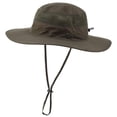 thumbnail image 1 of Connectyle Sombrero de Sol de ala Ancha para Hombres Sombrero Boonie de Vaquero Transpirable UPF 50+ Sombrero de protección Solar para Pesca Senderismo, 1 of 1