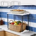 thumbnail image 7 of Plastic Storage Shelves, Stackable Standing Shelf, Kitchen Storage Rack, Bathrooms Standing Shelf, Small Floor Shelves for Kitchen, Living Room, Bedroom, Office, 7 of 7