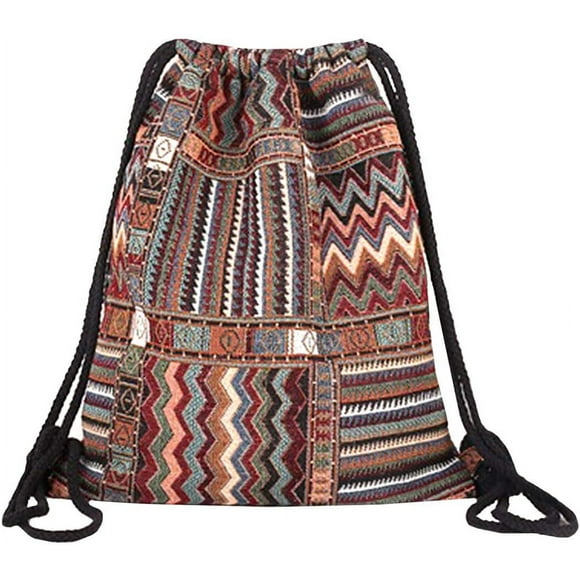 Drawstring Backpack Light Cinch Bag Gym Sack String Bag