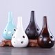 thumbnail image 5 of Ocarina de cerámica de 6 agujeros, estilo botella de vino, alto C, estudio para principiantes, regalo de Navidad, con cordón, 5 of 5