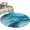 Multi, variant on Round Rugs 4Ft, Turquoise Marble Round Area Rug Washable Indoor Throw Carpet, Teal Grey Modern Geometric Soft Non Slip Circle Rug for Kitchen Nursery Room Home Decor Aesthetic