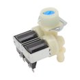 thumbnail image 1 of Water Inlet Valve, Washing Machine Water Valve Dual Heads Durable Motor ABS  For Accessories, 1 of 8