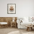 thumbnail image 3 of Stupell Industries Brown Shapes on Beige Abstract Painting Gray Floater Framed Art Print Wall Art, 25 x 31, 3 of 10