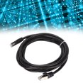 thumbnail image 1 of Cat 6 Ethernet Cable, EMI  Low Return Loss 10Gbps High Speed RJ 45 Connector, /10ft, 10m/33ft, 20m/66ft, 30m/98ft, for LAN Networks, 1 of 7