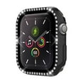 thumbnail image 3 of TECH CIRCLE for Apple Watch Case 42mm with Built-in Screen Protector,Bling Frame Protective Case Women Girls Dressy Diamonds Crystal Bumper for Apple Watch iWatch Series 3 2 1,Black, 3 of 10