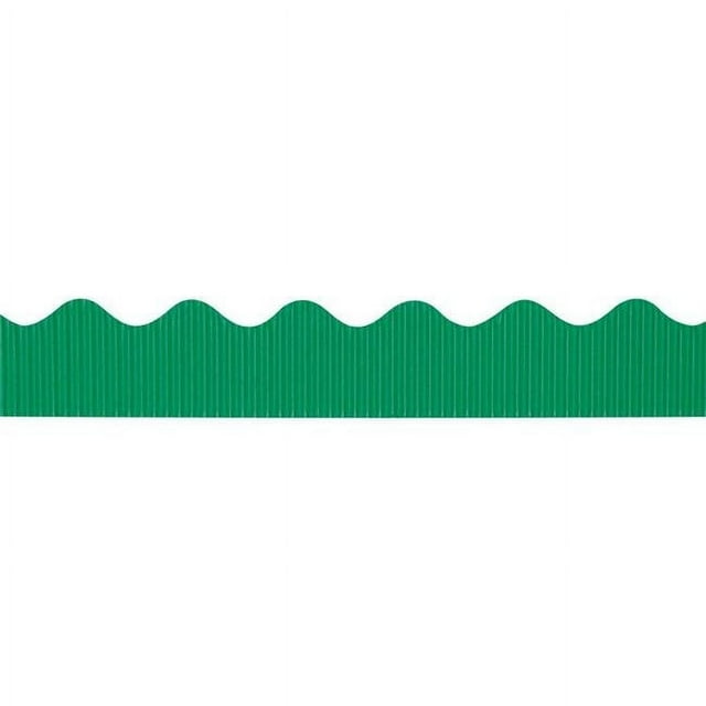 Pacon PAC37146-6 Bordure Décorative 2.25 Po x 50 Pi, Vert Émeraude - 6 Rouleaux
