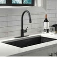 thumbnail image 5 of Kitchen faucet w/ pull down Sprayer, 1 handle, 1 or 3 hole Stainless Matte Black, 5 of 8