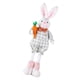 thumbnail image 2 of Figura de conejito de Pascua, decoración de Pascua, decoración de primavera, muñeca de juguete creativa de pie verde, 2 of 9
