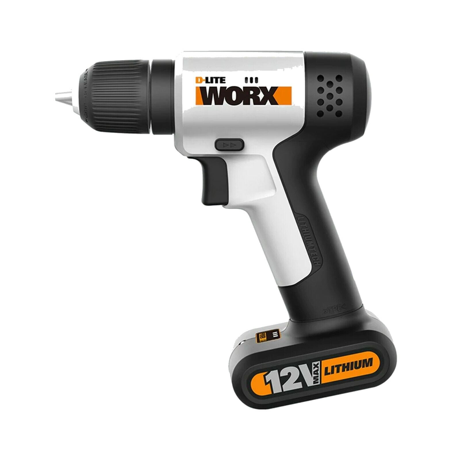 Restored WX104L WORX D-Lite 12V Cordless Drill with Built In Battery (Refurbished)