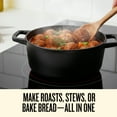 thumbnail image 6 of Alva 6-Qt Oval Enameled Cast Iron Dutch Oven, Non Toxic, 6 of 9