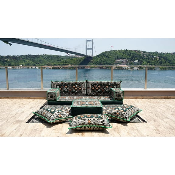 Green Sofa Bed, Convertible Sofa, Foam Couch, Modular Sectional Sofa, Couch Bed, Moroccan Sofas, Turkish Sofa Seating, Diwan Sofa