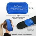 thumbnail image 5 of LotFancy Ice Pack for Injuries, 2 Pcs Reusable Hot Cold Gel Pack for Pain Relief, 7.3 x 3.7 in, 5 of 8