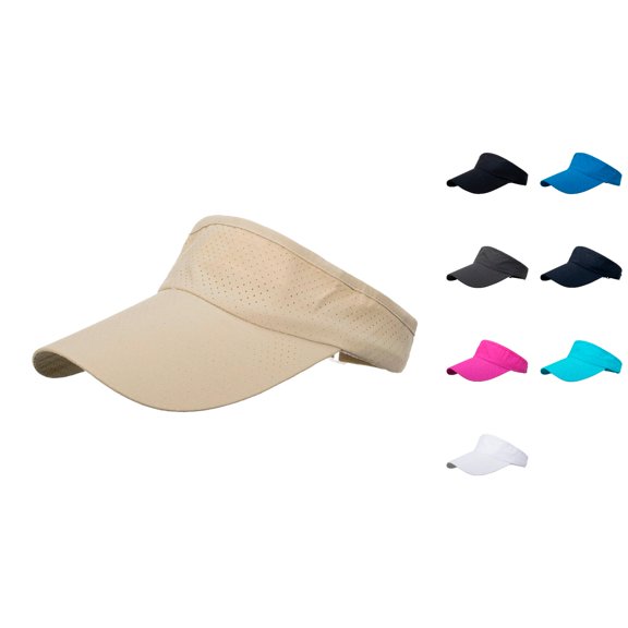 ZHOGXU Women Men Summer Sun Hats Wide Brim Solid Color Breathable Fashion Comfortable Cap For Relaxing And Daily Wear,Khaki,One Size