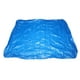 thumbnail image 2 of Manta de piscina para piscinas elevadas y enterradas | Cubierta inflable rectangular de 220 x 295 cm y 340 x 230 cm | Tejido trenzado de polietileno azul | Evita la entrada de hojas, residuos y, 2 of 5