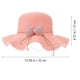 thumbnail image 4 of KAKOWELY Sombreros de paja, sombreros de moda para niños pequeños, sombreros de playa para niñas, gorras de verano con protección solar UV, 4 of 5