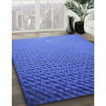 thumbnail image 2 of Ahgly Company Indoor Rectangle Patterned Sky Blue Dress Blue Area Rugs, 7' x 9', 2 of 6