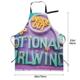 thumbnail image 5 of Lsque inside out 2 Waterproof Apron Chef Aprons for Men Heavy Duty Chemical Work Apron Extra Long Grilling Aprons with Adjustable Bib Apron, 5 of 9