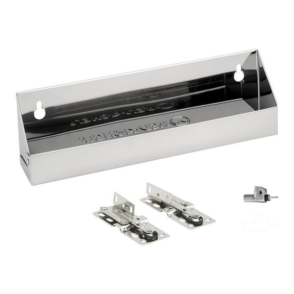 Rev-A-Shelf 10" Soft Close Tip Out for Sink Base Cabinet, 6581-10SS-SC-1