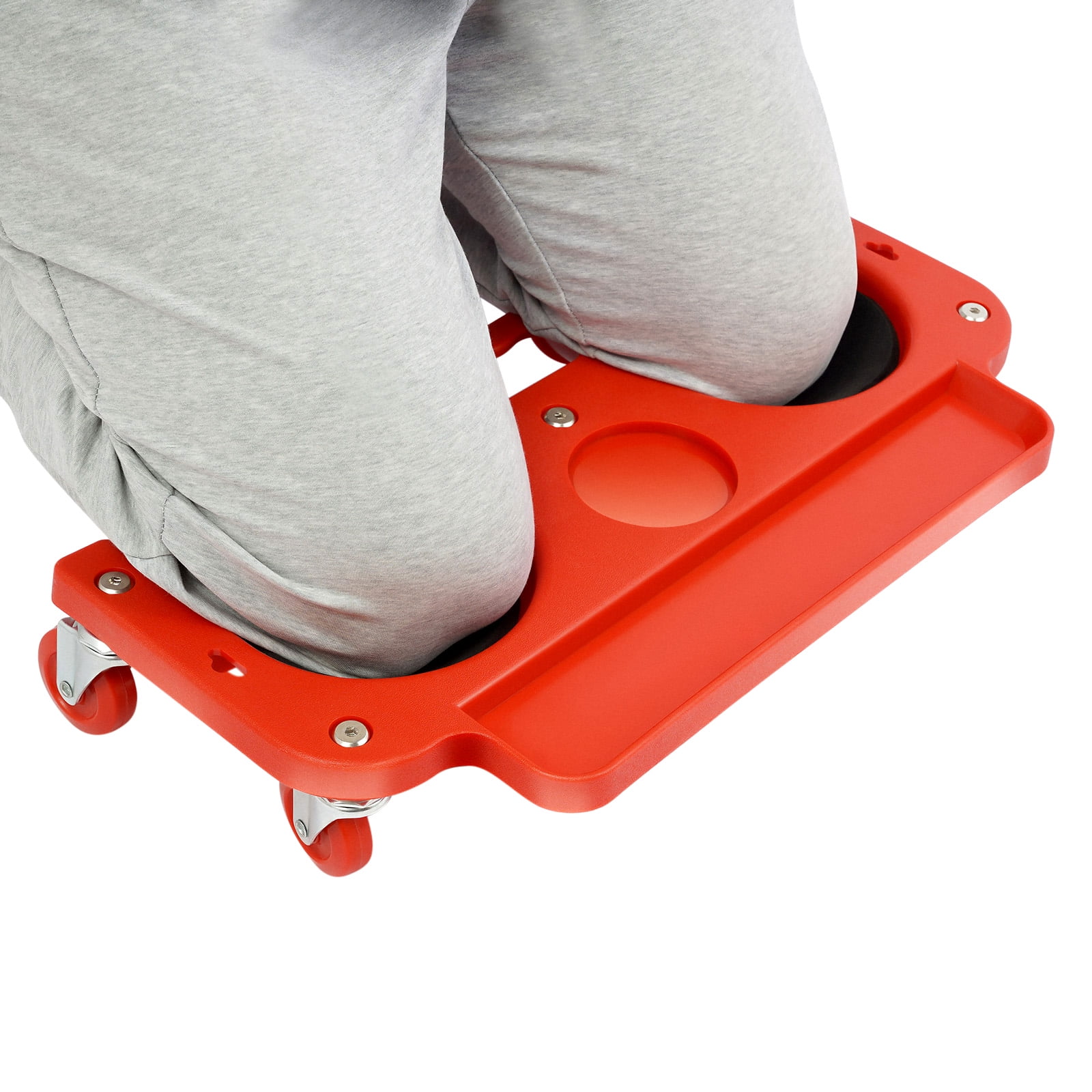Rolling Knee Pads Durable Wheeled Platform Knee Pad Mechanic Carpenter' Tool for Auto Repair&Maintenance