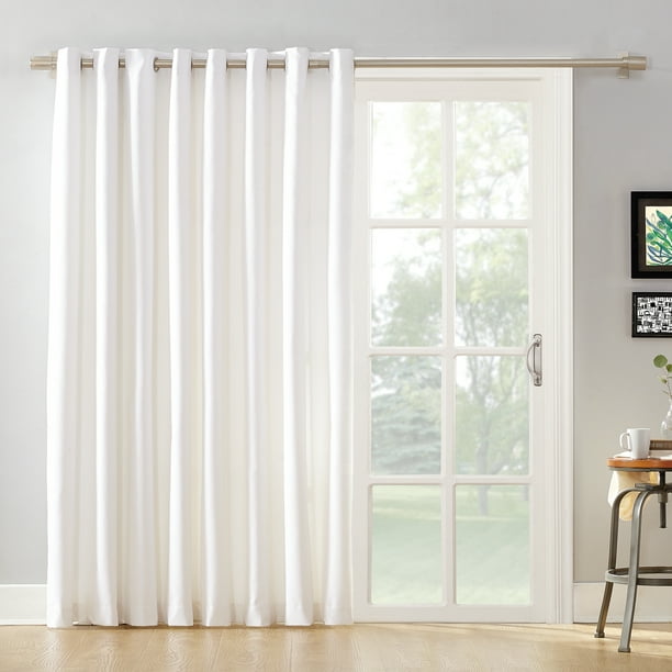 Mainstays Sliding Glass Door Thermal, Tab Top Curtains For Sliding Glass Doors