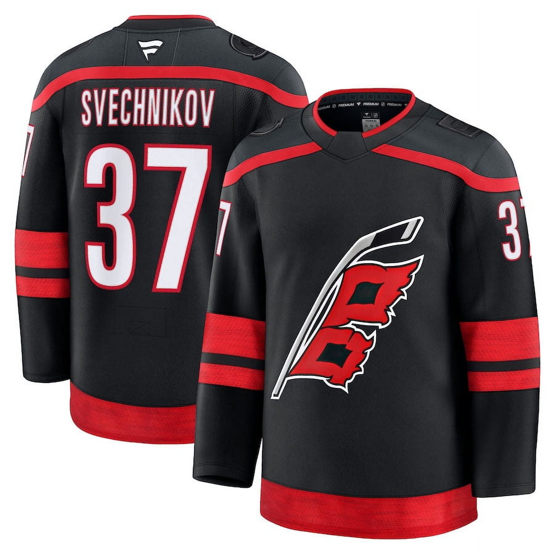 Men's Hockey Jersey Carolina Hurricanes Svechnikov 37# Adult Sport