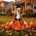 thumbnail image 4 of AuroraX Witch Dress with Hat 19 inch Porch Goose Halloween Outfits , 23" Porch Goose Clothes Sets 17 inch Fall Holiday Halloween Decorations Outdoor Plastic Porch Goose Accessories, 4 of 8
