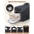 thumbnail image 4 of Bolsa de viaje Lekesky plegable de 80 litros con paquete de zapatos separado, 4 of 6