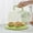 Green, variant on Cake Carrier With Lid & Handle Round Cake Storage Box Multipurpose Cake Holder For Bundt Dessert Pie Pizza Eggs Fruit(Green-25.5Cm)