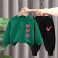 thumbnail image 2 of Kogui Baby Winter Clothes Baby Boy Clothes Fall Long Sleeve Pullover Tops & Pant Sets Toddler Winter Outfits 3 6 9 12 24 Months 2T 3T 4T (G,2-3 Years), 2 of 4