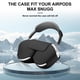 thumbnail image 3 of Funda inteligente Maxjoy para Apple Airpods Max de piel negra, 3 of 7