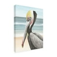 thumbnail image 2 of Trademark Fine Art Grace Popp Pelican Beach II Canvas Wall Art, 2 of 4