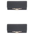 thumbnail image 4 of Bolso de Mano Sonducket con Cadena Negro 2 Conjunto, 4 of 6