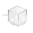 thumbnail image 2 of Shisuyan 2pcs Baseball Display Case Baseball Storage Box Clear Display Case Protective Baseball Display Holder, 2 of 8