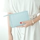 thumbnail image 5 of Bolsa El cepillo cosmético del maquillaje de la moda del organizador del cuero de la PU empaqueta el uso diario del color sólido JShteea Para Estrenar, 5 of 8