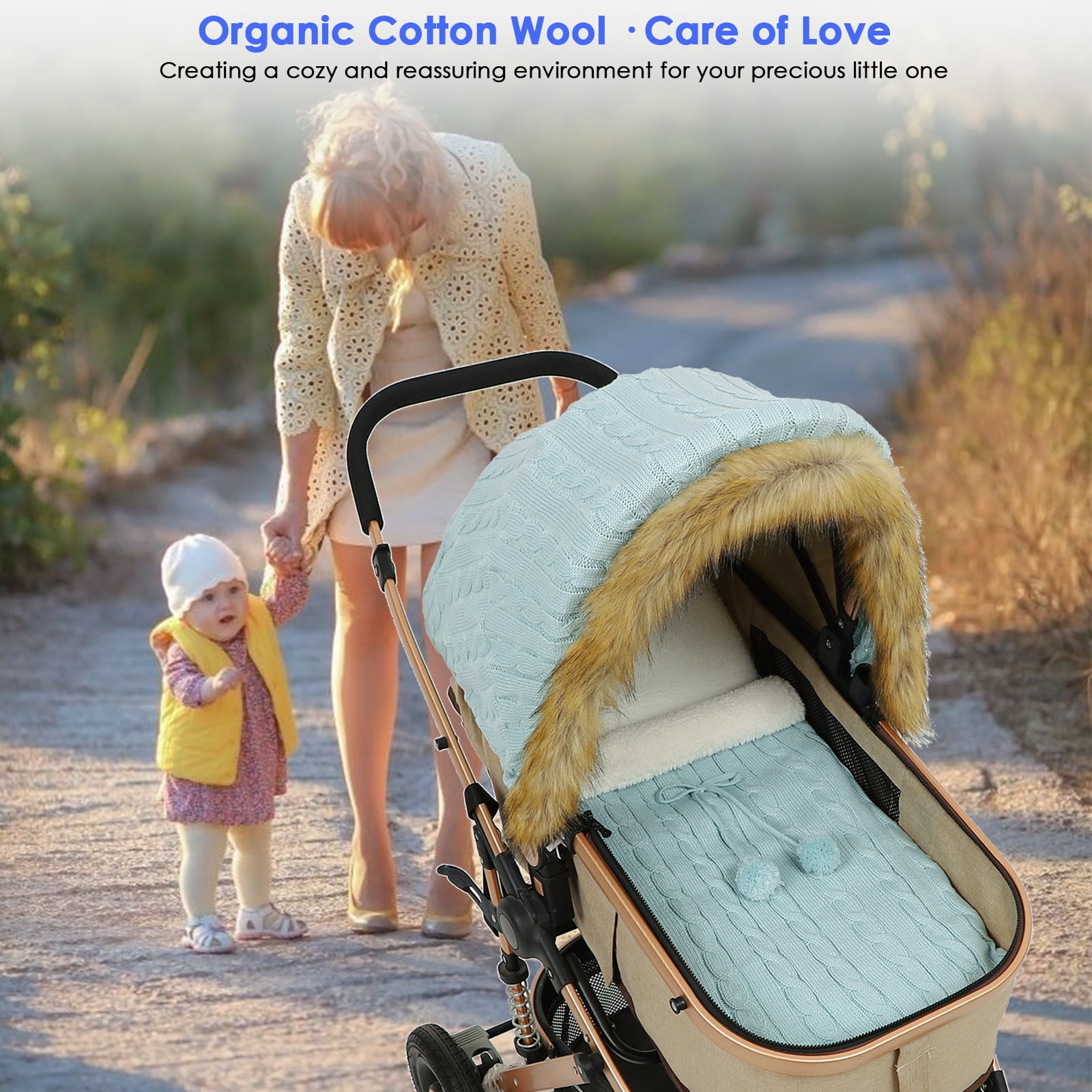 Baby Car Seat Cover Extra Large Unisex Nursing Fine Shade Infant Girl Boy Canopy 