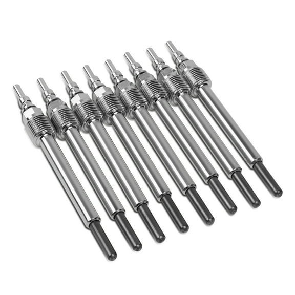 DNA Motoring ZTL-H-0007 8Pcs For 2004 to 2010 Ford E/F-Series Econoline Excursion 6.0L Turbo Diesel Models Glow Plugs Set 05 06 07 08 09