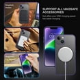 thumbnail image 3 of for iPhone 14  Case, iPhone 13 Case with Invisible Stand [Compatible with Magsafe], Full Body Protective Cover Slim Shockproof Phone Case for Apple iPhone 14/13 6.1", Purple, 3 of 16