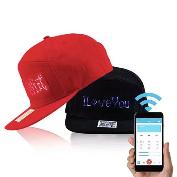 LED Message Cap - Red