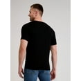 thumbnail image 3 of 4th of July Star Flag Americana Men’s and Big Men's Graphic Tee by Way to Celebrate, Sizes XS-5XL, 3 of 5