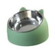 thumbnail image 5 of Comedero para mascotas Yuyangstore Cuenco protector para el cuello 15 degree Acero inoxidable Antideslizante Verde, 5 of 8