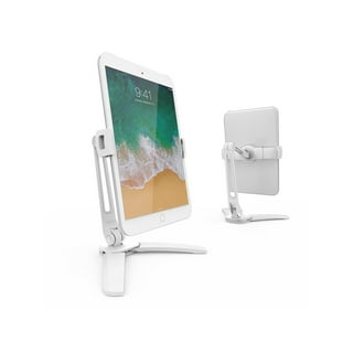 onn. 2-in-1 Tablet Stand Holds Most Devices with 5.5''-12.9'' Screens,  Rotates up to 360º 