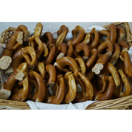 Laminated Poster Southern Germany Halves Cut in Half Pretzels Poster Print 11 x