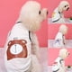 thumbnail image 1 of SFoxesSummer moda transpirable dibujos animados Animal patrón gato perro cachorro chaleco ropa para mascotas esquí esquí Gafas de esquí, 1 of 5