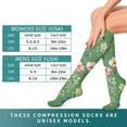 thumbnail image 7 of 6Pairs Compression Socks for Women and Men - for Circulation, Running, Athletic, Recover, Nurse, Travel, 7 of 7