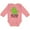 Mauve, variant on Inktastic My Papa Loves Me Boys Frog Boys Long Sleeve Baby Bodysuit