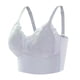 thumbnail image 1 of Gibobby Liguero de seda de hielo sin rastro para mujer con un chaleco Sujetador deportivo Forestall Gathered Brasier mujer busto(Gris,XL), 1 of 2